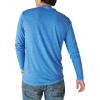 Lucky Brand Mens Venice Burnout Stripe Long Sleeve Notch Neck TeeVenice Burnout Stripe Long Sleeve Notch Neck Tee(Navy)
