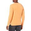 Lucky Brand Mens Venice Burnout Stripe Long Sleeve Notch Neck TeeVenice Burnout Stripe Long Sleeve Notch Neck Tee(Ochre)