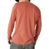 Lucky Brand Mens Venice Burnout Stripe Long Sleeve Notch Neck TeeVenice Burnout Stripe Long Sleeve Notch Neck Tee(Potters Clay)
