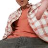 Lucky Brand Mens Venice Burnout Stripe Long Sleeve Notch Neck TeeVenice Burnout Stripe Long Sleeve Notch Neck Tee(Potters Clay)