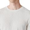 Lucky Brand Mens Men’s Garment Dye Thermal Crew(Bright White)
