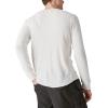 Lucky Brand Mens Men’s Garment Dye Thermal Crew(Bright White)