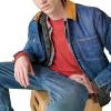 Lucky Brand Mens Men’s Garment Dye Thermal Crew(Rio Red)