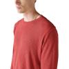 Lucky Brand Mens Men’s Garment Dye Thermal Crew(Rio Red)