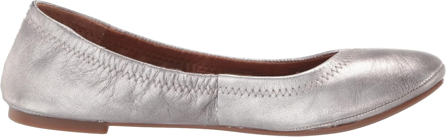 image:imageLucky Brand Womens Emmie Ballet FlatsPewter Silver