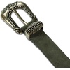 Lucky Brand Women’s Fashion Leather Belt | Stylish | Trend | Classic | Modern | Jean | Pant | Skirt | Dress(Suede – Olive)
