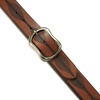 Lucky Brand Women’s Fashion Leather Belt | Stylish | Trend | Classic | Modern | Jean | Pant | Skirt | Dress(Vintage Embossed – Tan)