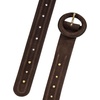 Lucky Brand Women’s Studded Leather Belt | Stylish | Classic | Modern | Jeans | Pants | Skirt | Dress(Suede Stud – Brown)