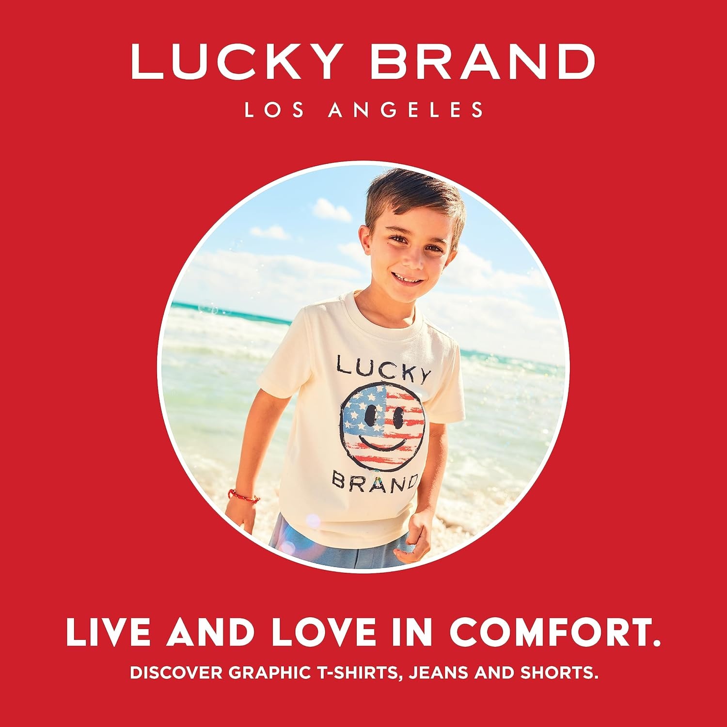 image:imageLucky Brand Boys Pullon Fleece Jogger Sweatpant Drawstring ClosureDark Denim Heather