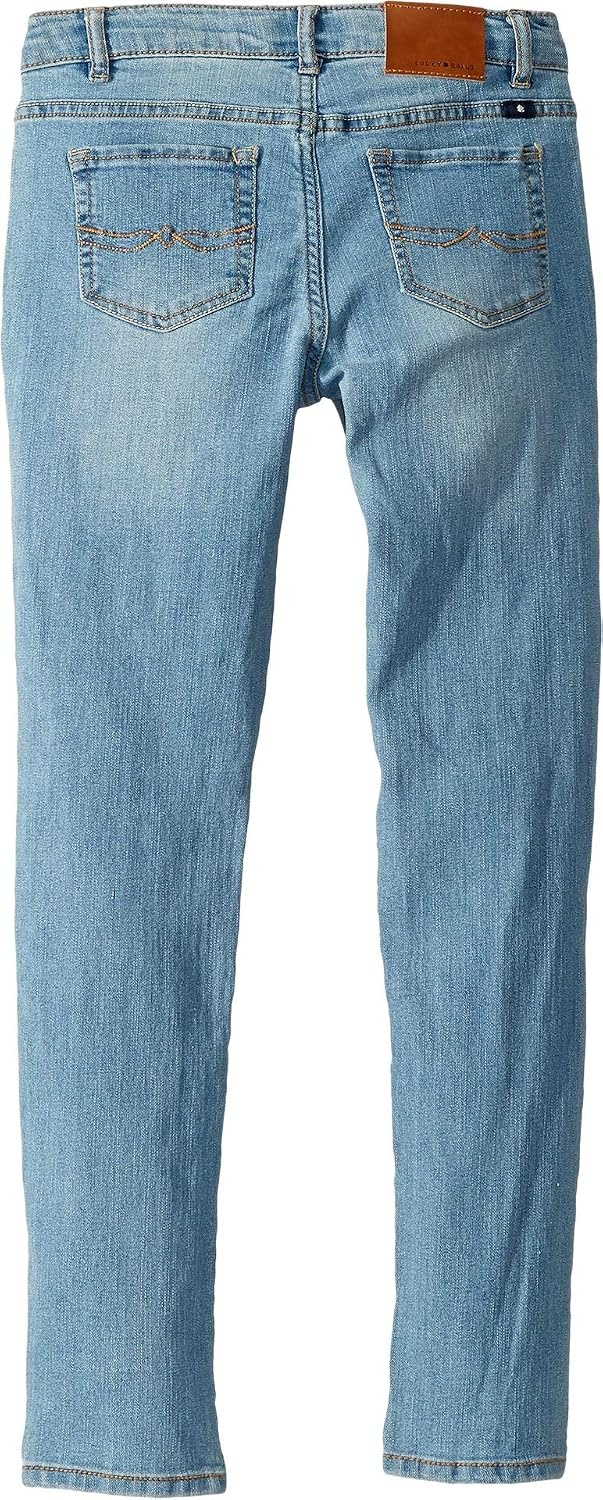 image:imageLucky Brand Girls 5Pocket Stretch Skinny Fit Denim Jean Zipper Fly amp Button Closure Christie Wash 14