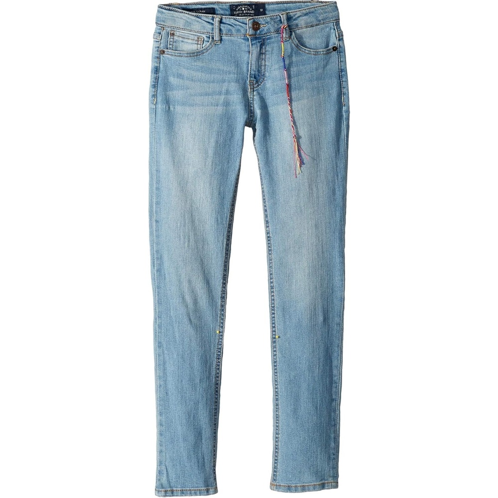 image:imageLucky Brand Girls 5Pocket Stretch Skinny Fit Denim Jean Zipper Fly amp Button Closure Christie Wash 14