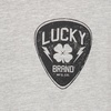 Lucky Brand Boys’ Long Sleeve Fleece Pull-over Hoodie, Comfortable, Relaxed Fit With Kangaroo Pockets(Guitar Pick Grey Heather)