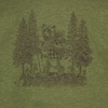 Lucky Brand Boys’ Long Sleeve Fleece Pull-over Hoodie, Comfortable, Relaxed Fit With Kangaroo Pockets(Hiking Bear Cypress Heather)