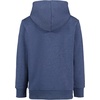 Lucky Brand Boys’ Long Sleeve Fleece Pull-over Hoodie, Comfortable, Relaxed Fit With Kangaroo Pockets(Victory Dark Denim Heather)