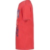 Lucky Brand Boys’ Short Sleeve Graphic Crew Neck T-Shirt, Soft, Comfortable, Relaxed Fit(Eagle Rock Red Heather)