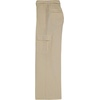 Lucky Brand Girls’ Pull-on Mid-Rise Easy Relaxed Wide Leg Jean, Elastic Waistband & Drawstring(Cargo Seedpearl)