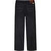 Lucky Brand Girls’ Pull-on Mid-Rise Easy Relaxed Wide Leg Jean, Elastic Waistband & Drawstring(Seamed Barrier Wash)