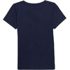 Lucky Brand Girl’s Short Sleeve Graphic T-Shirt, Tagless Cotton Tee with Fun Designs(Navy Butterfly Logo)