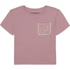 Lucky Brand Girl’s Short Sleeve Graphic T-Shirt, Tagless Cotton Tee with Fun Designs(Horeseshoe Pocket)