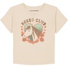 Lucky Brand Girl’s Short Sleeve Graphic T-Shirt, Tagless Cotton Tee with Fun Designs(Rodeo Club)