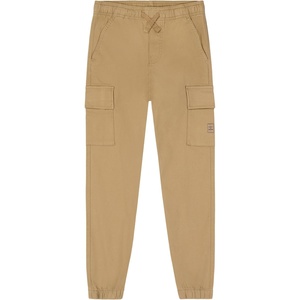 Lucky Brand Boys’ Pull-on Stretch Twill Cargo Jogger, Drawstring Closure & Elastic Cuffs(Kelp)
