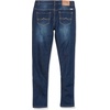Lucky Brand Girls’ 5-Pocket Stretch Skinny Fit Denim Jean, Zipper Fly & Button Closure, Barrier, 14