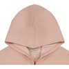 Lucky Brand Girls’ Long Sleeve Fleece Full Zip Hoodie With Ribbed Cuffs & Waist(Peach Whip Wild West)