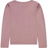 Lucky Brand Girls’ Long Sleeve Graphic T-Shirt, Tagless Cotton Tee with Fun Designs(Desert Rose)