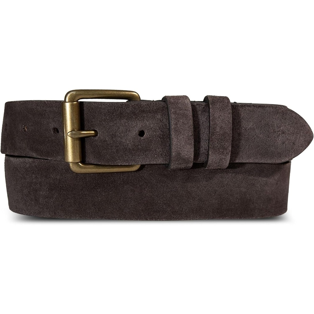 image:imageLucky Brand Mens Jeans Leather Belt Classic Casual Dress Everyday American Heritage Genuine Leather Metal BuckleSuede Brown