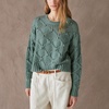 Lucky Brand Women’s Lucky Brand Women’s Open Stitch Pullover Sweater(Laurel Wreath)