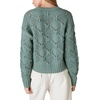 Lucky Brand Women’s Lucky Brand Women’s Open Stitch Pullover Sweater(Laurel Wreath)