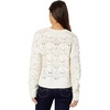 Lucky Brand Women’s Lucky Brand Women’s Open Stitch Pullover Sweater(Whisper White)