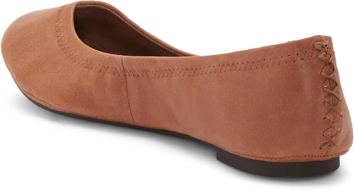 image:imageLucky Brand Womens Emmie Ballet Flat Comfortable SlipOn ShoesBourbon