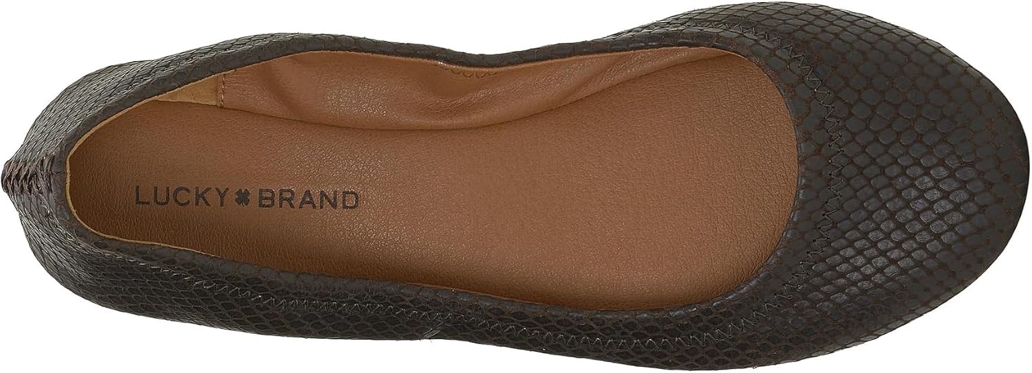 image:imageLucky Brand Womens Emmie Ballet Flat Comfortable SlipOn ShoesGreen Black