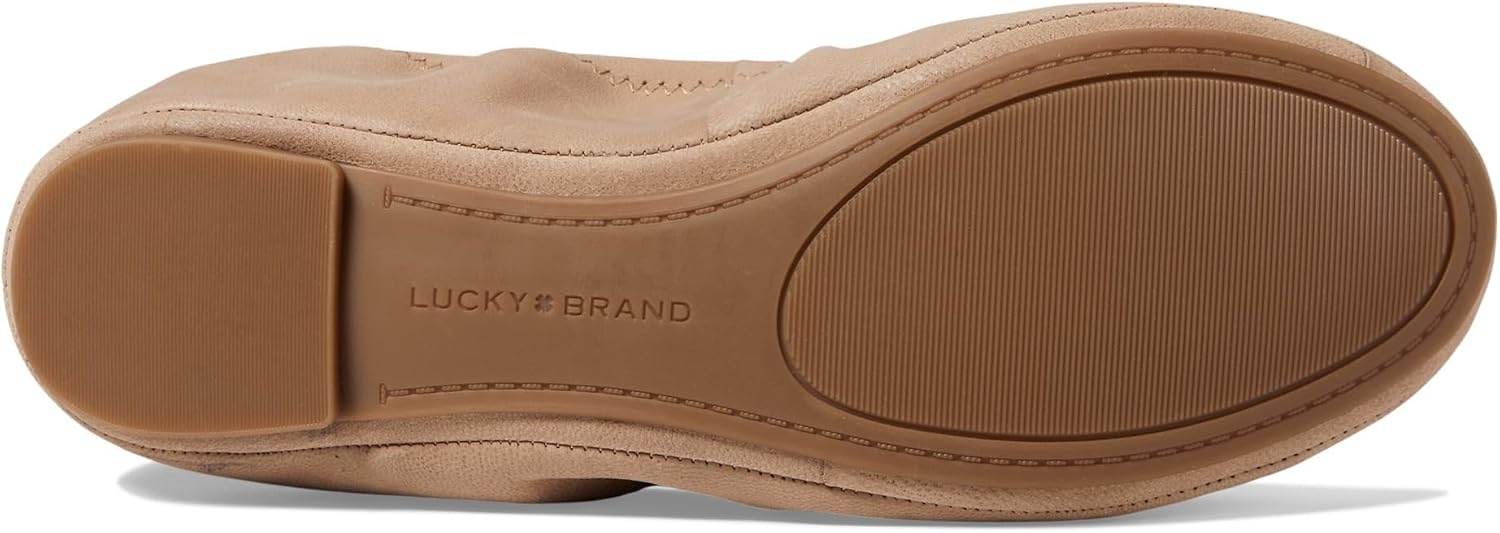 image:imageLucky Brand Womens Emmie Ballet Flat Comfortable SlipOn ShoesGrout