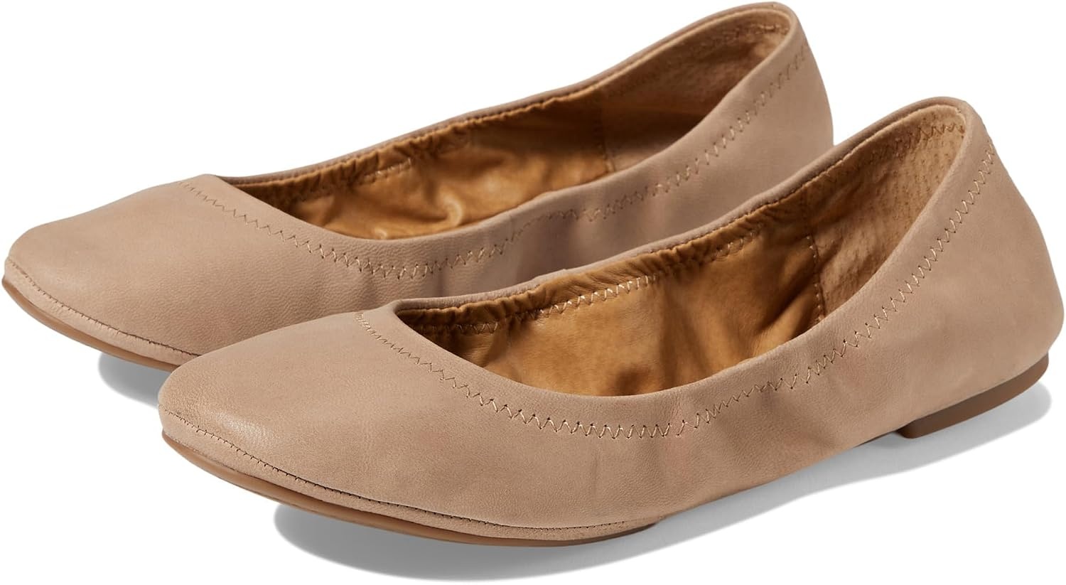 image:imageLucky Brand Womens Emmie Ballet Flat Comfortable SlipOn ShoesGrout