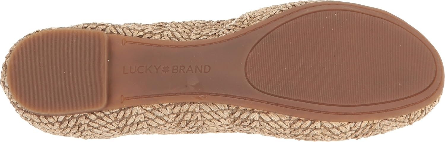 image:imageLucky Brand Womens Emmie Ballet Flat Comfortable SlipOn ShoesNatural Zar