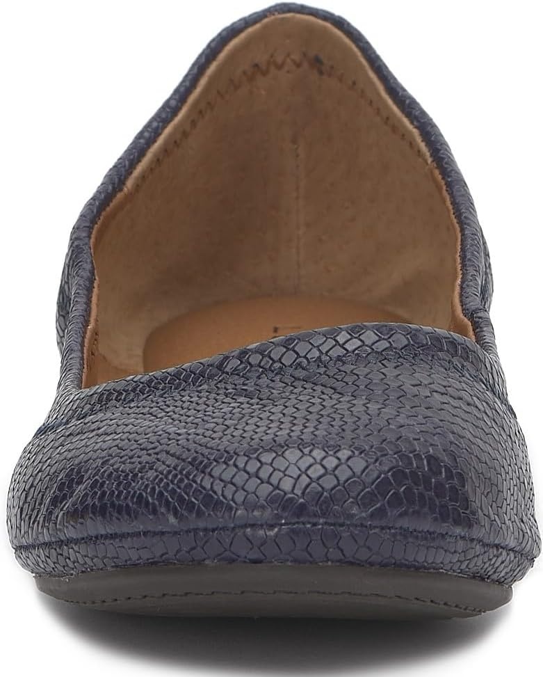 image:imageLucky Brand Womens Emmie Ballet Flat Comfortable SlipOn ShoesNavy Blazer