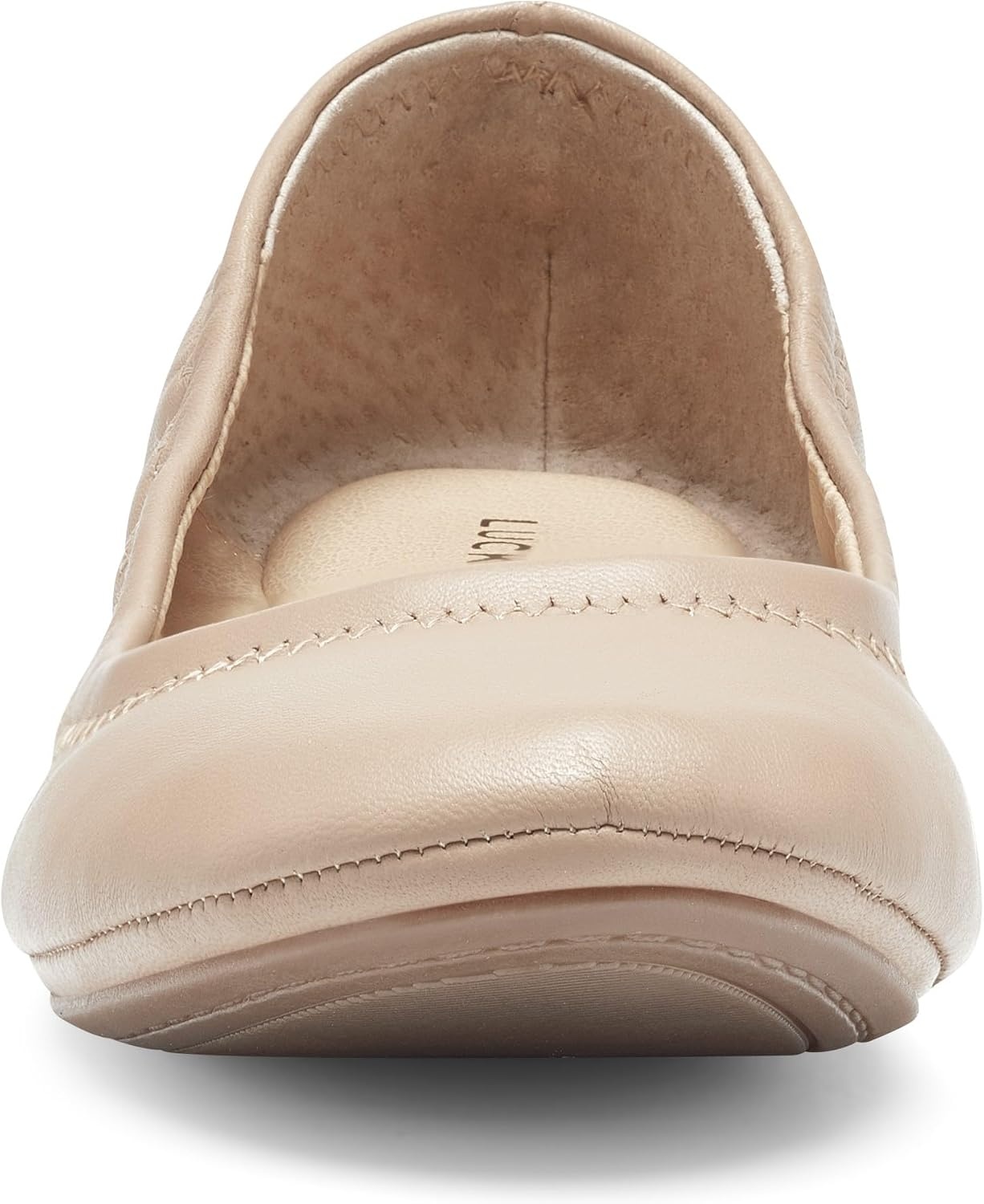 image:imageLucky Brand Womens Emmie Ballet Flat Comfortable SlipOn ShoesPale Beige