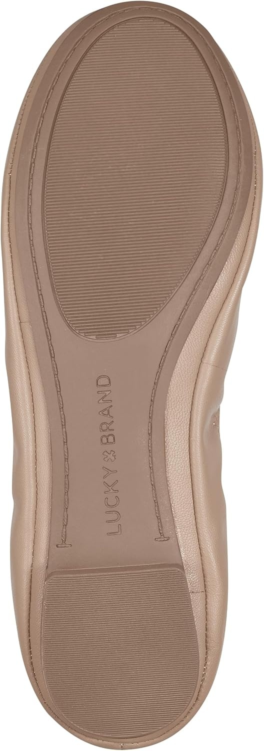 image:imageLucky Brand Womens Emmie Ballet Flat Comfortable SlipOn ShoesPale Beige