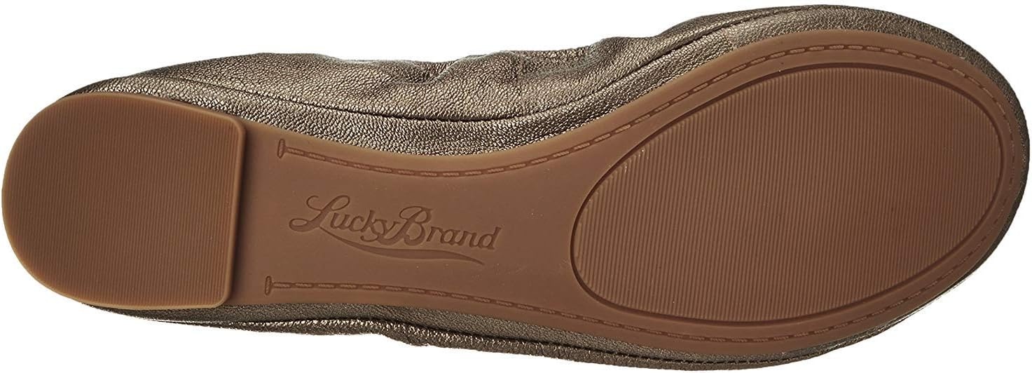 image:imageLucky Brand Womens Emmie Ballet Flat Comfortable SlipOn ShoesPewter