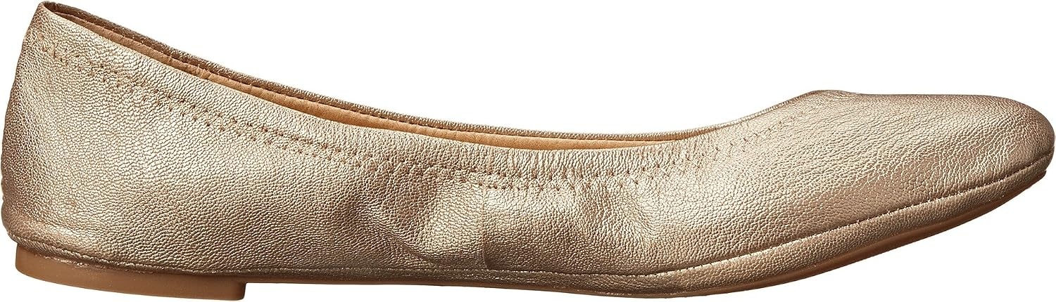 image:imageLucky Brand Womens Emmie Ballet Flat Comfortable SlipOn ShoesPlatinum Silver