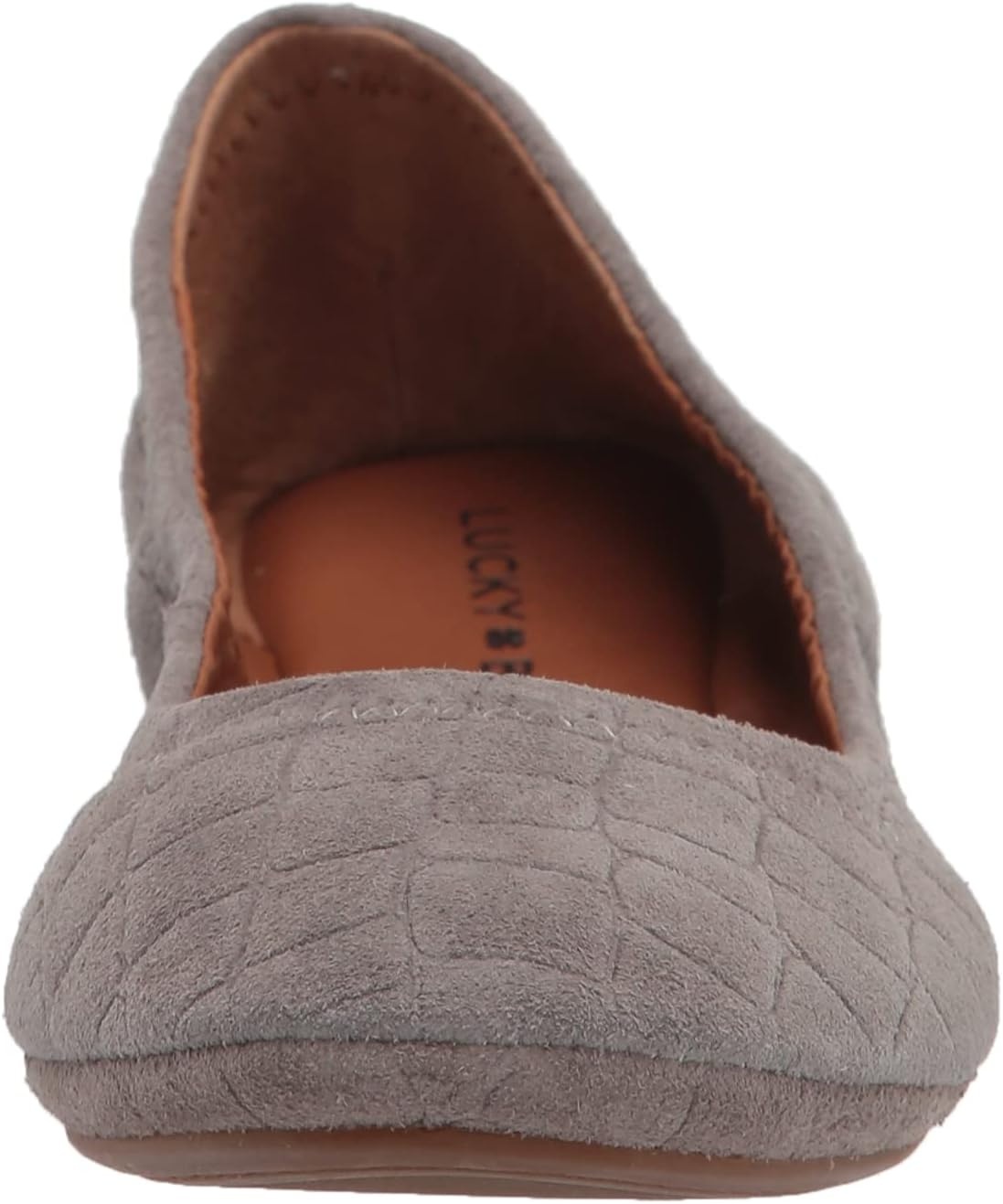 image:imageLucky Brand Womens Emmie Ballet Flat Comfortable SlipOn ShoesSteeple Grey