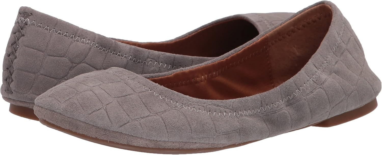 image:imageLucky Brand Womens Emmie Ballet Flat Comfortable SlipOn ShoesSteeple Grey