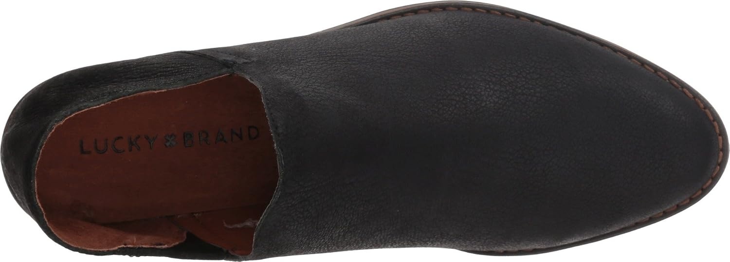 image:imageLucky Brand Womens Fausst BootieBlack Leather