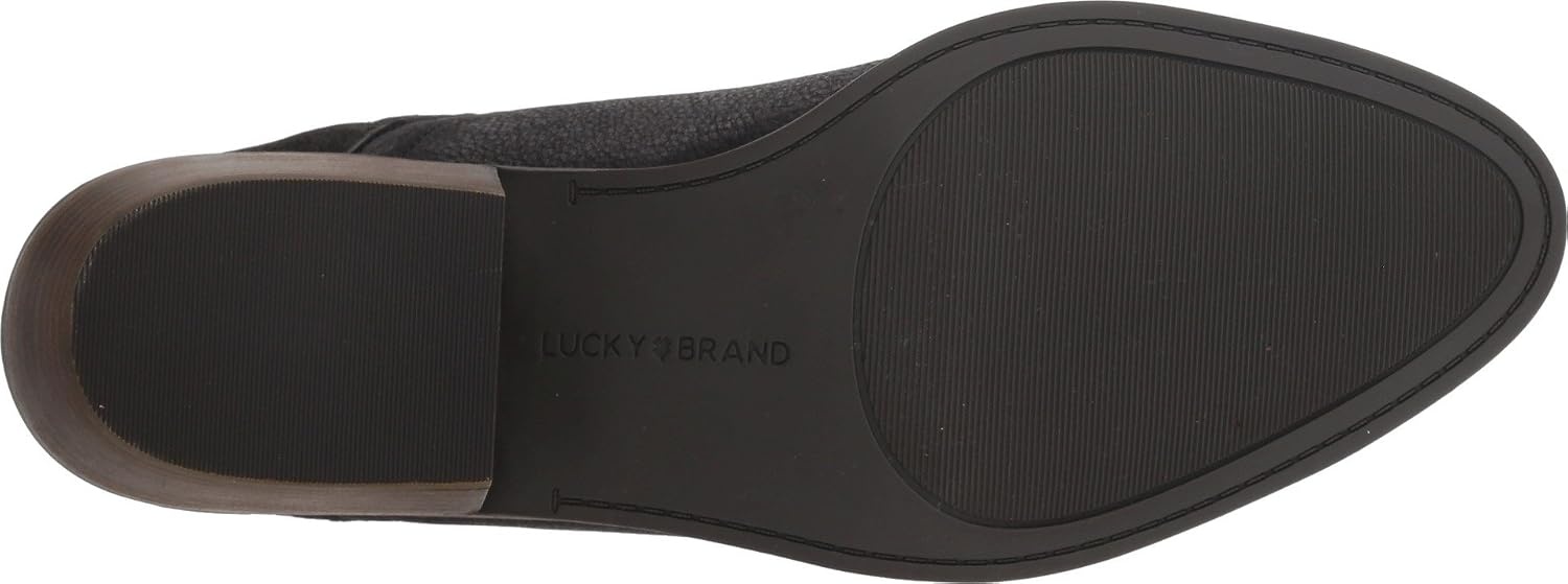 image:imageLucky Brand Womens Fausst BootieBlack Leather