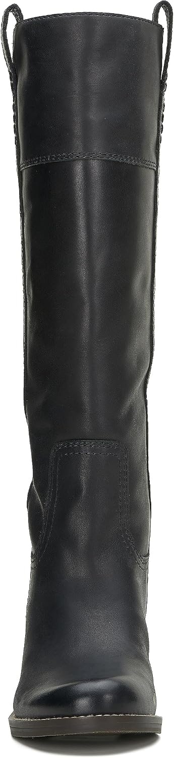 image:imageLucky Brand Womens Hybiscus Riding BootBlack Leather