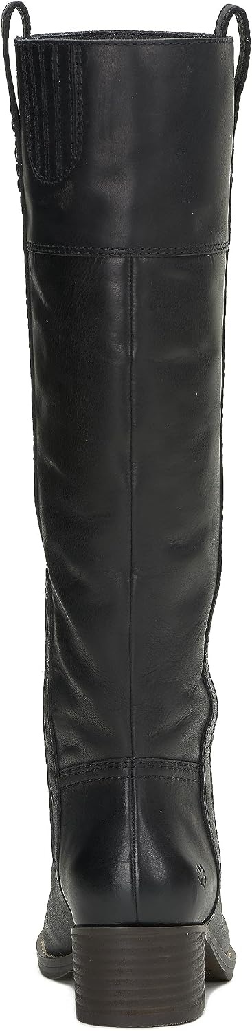 image:imageLucky Brand Womens Hybiscus Riding BootBlack Leather