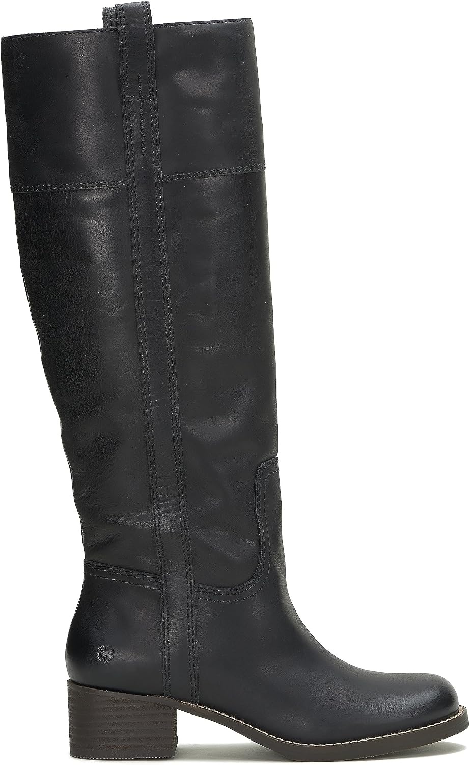 image:imageLucky Brand Womens Hybiscus Riding BootBlack Leather