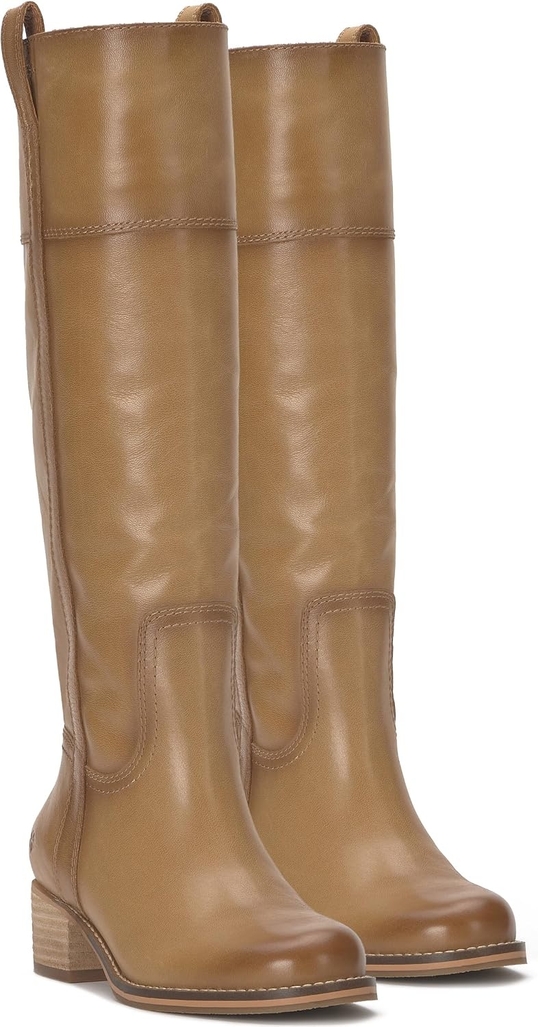 image:imageLucky Brand Womens Hybiscus Riding BootButter Cream